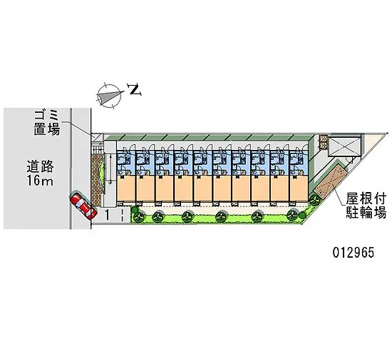 京都市右京区梅津石灘町 月極駐車場